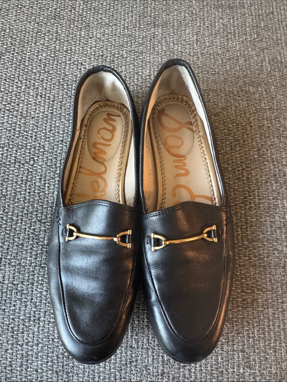 Sam Edelman Loraine Bit Loafer | Black Leather | Size 6.5